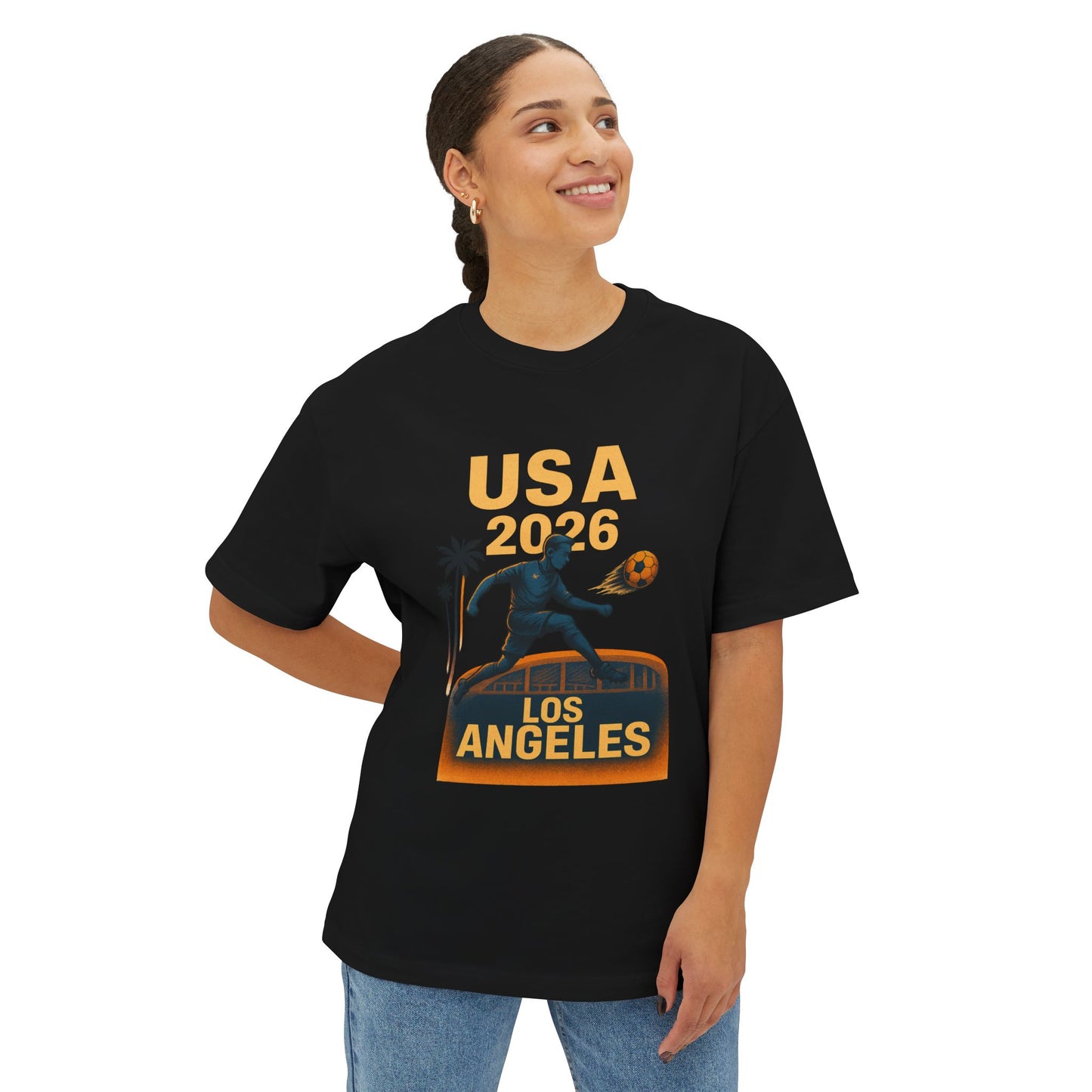 City of Goals USA 2026 Tee – Los Angeles Soccer Spirit