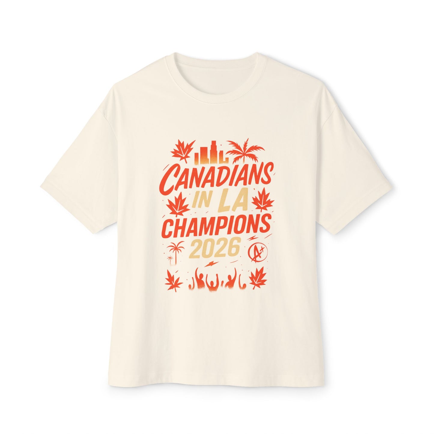 Canadians in LA Champions 2026 Tee – West Coast Meet-Up Vibe + Canadian Soccer Energy