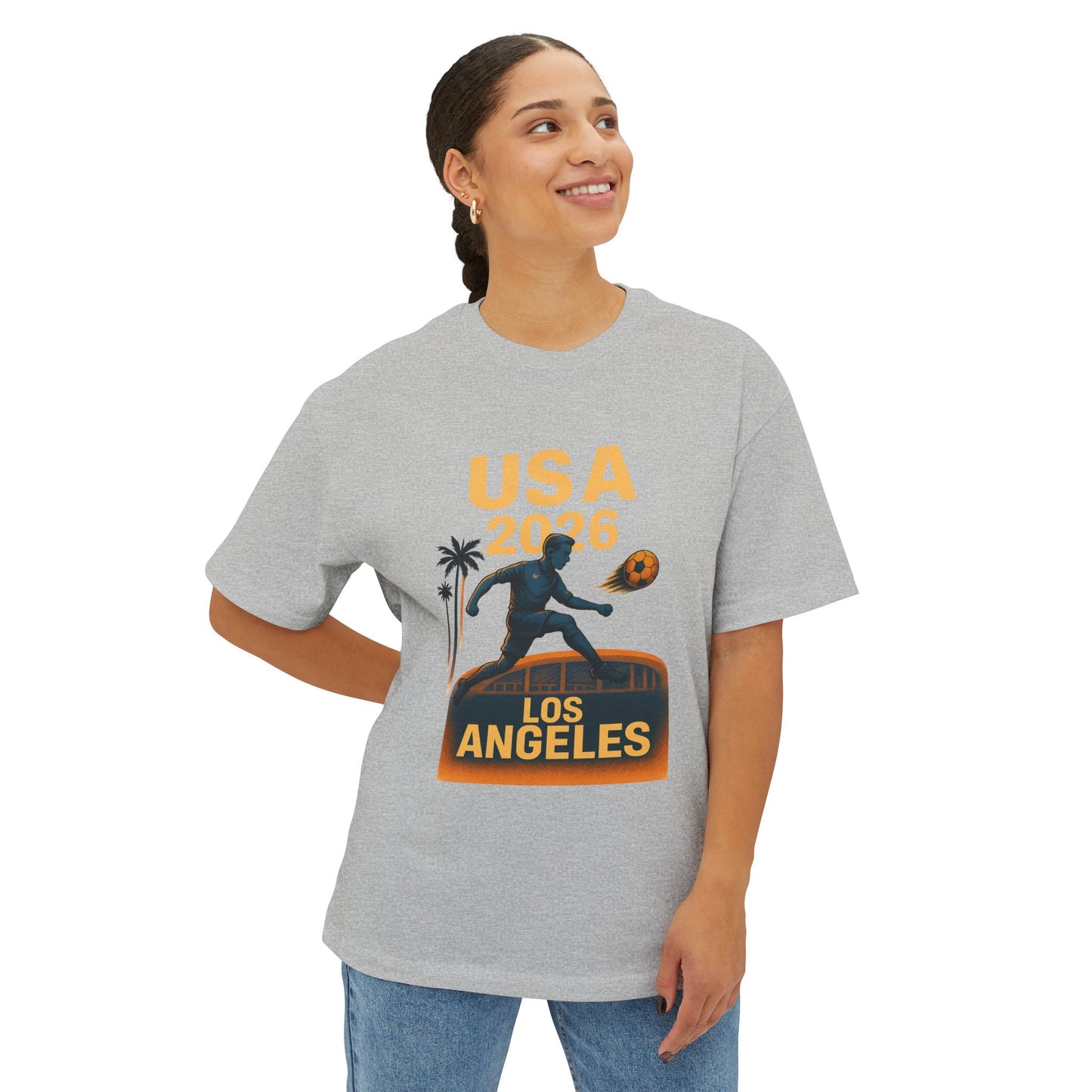 City of Goals USA 2026 Tee – Los Angeles Soccer Spirit