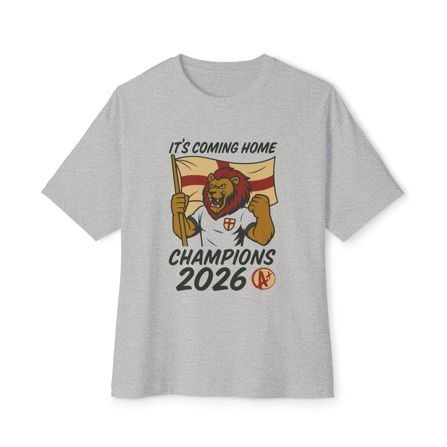 It’s Coming Home Champions 2026 Tee – England Pride & Roaring Lion