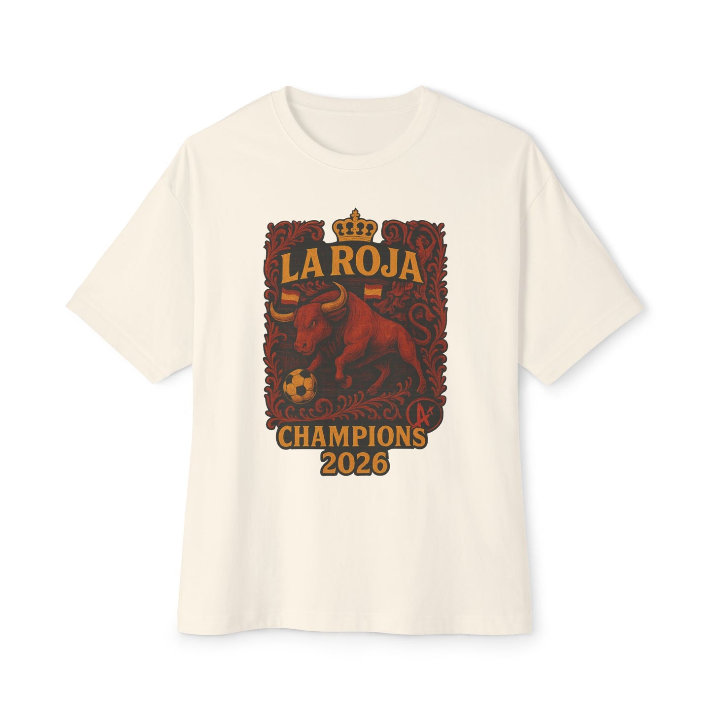 La Roja Champions 2026 Tee – Spanish Pride Edition