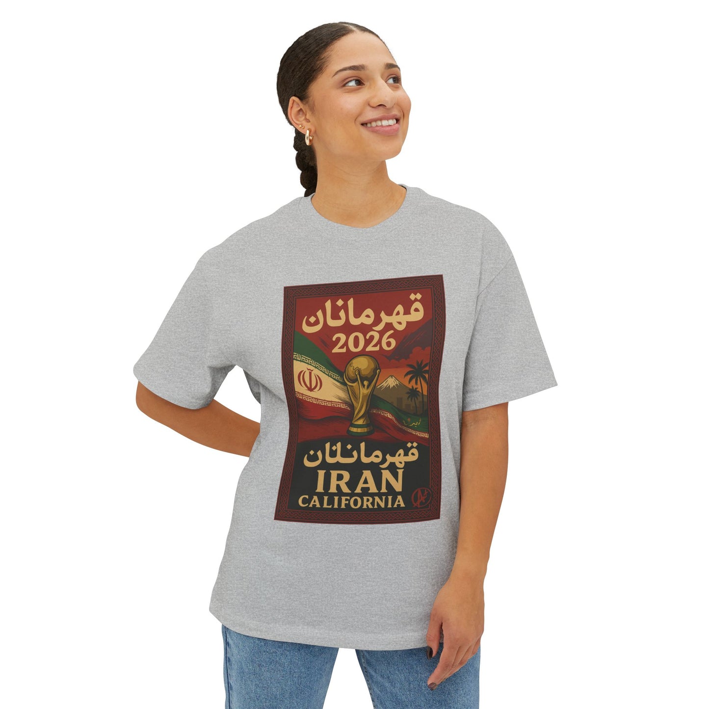 Iran 2026 Tehran to Cali Tee