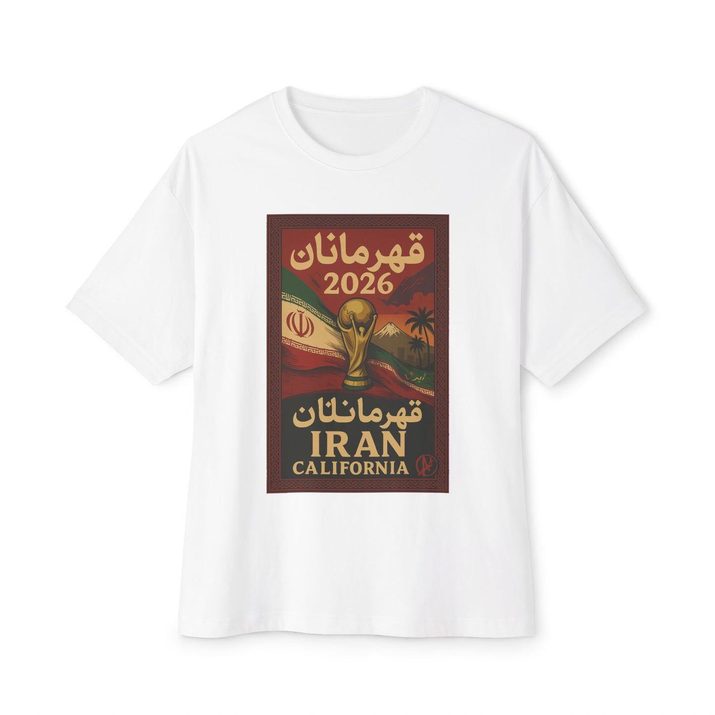 Iran 2026 Tehran to Cali Tee