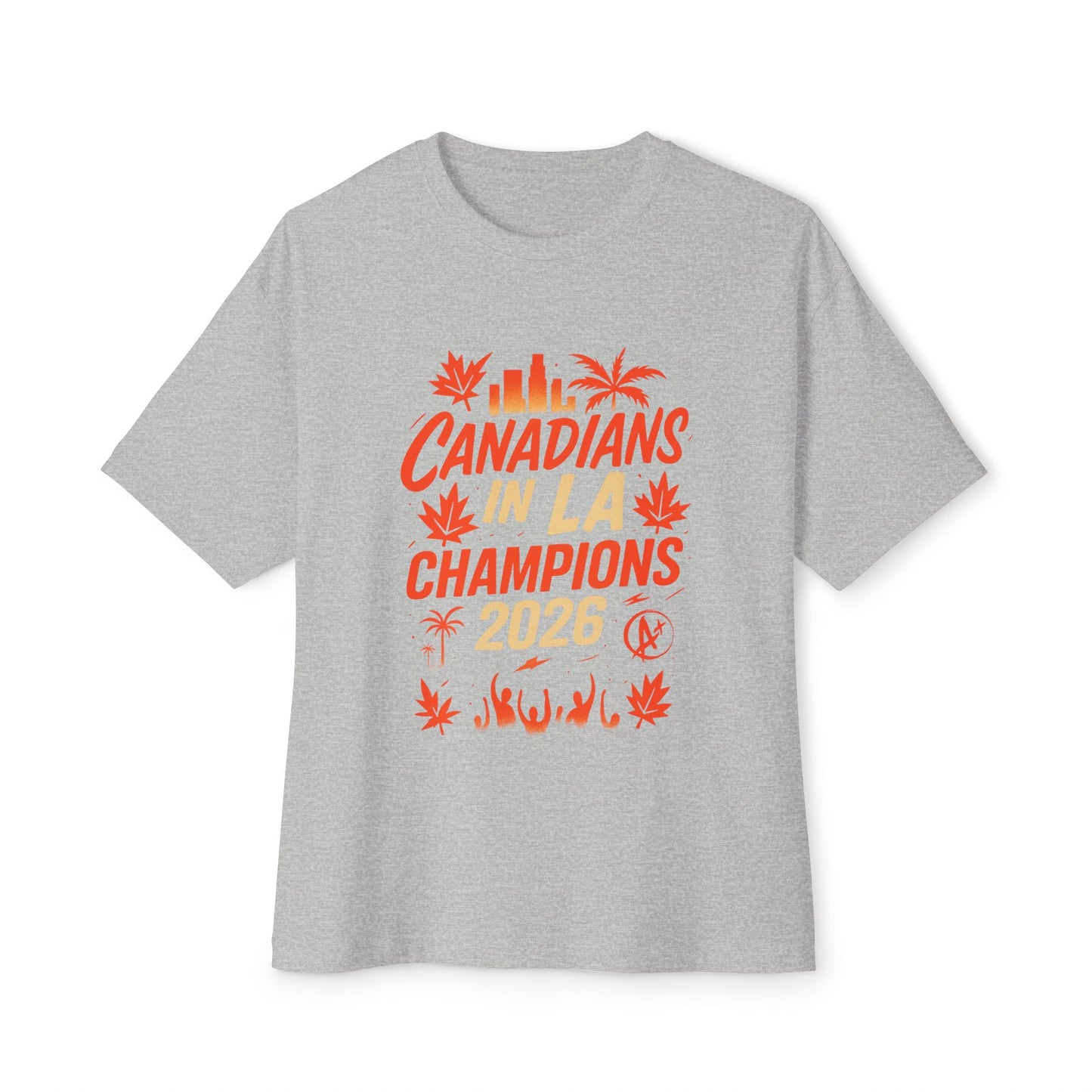 Canadians in LA Champions 2026 Tee – West Coast Meet-Up Vibe + Canadian Soccer Energy
