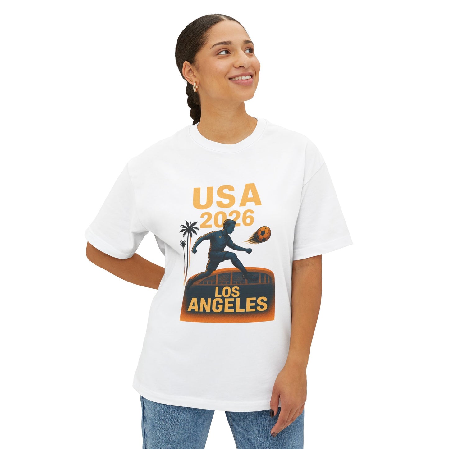 City of Goals USA 2026 Tee – Los Angeles Soccer Spirit