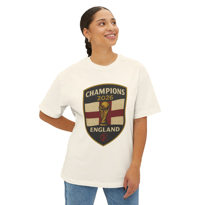 England 2026 Champions Shield Tee – St. George’s Glory
