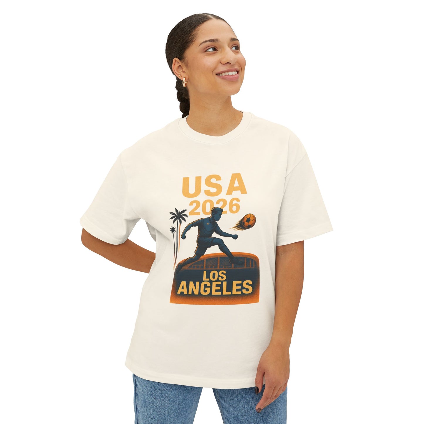 City of Goals USA 2026 Tee – Los Angeles Soccer Spirit