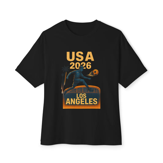 City of Goals USA 2026 Tee – Los Angeles Soccer Spirit
