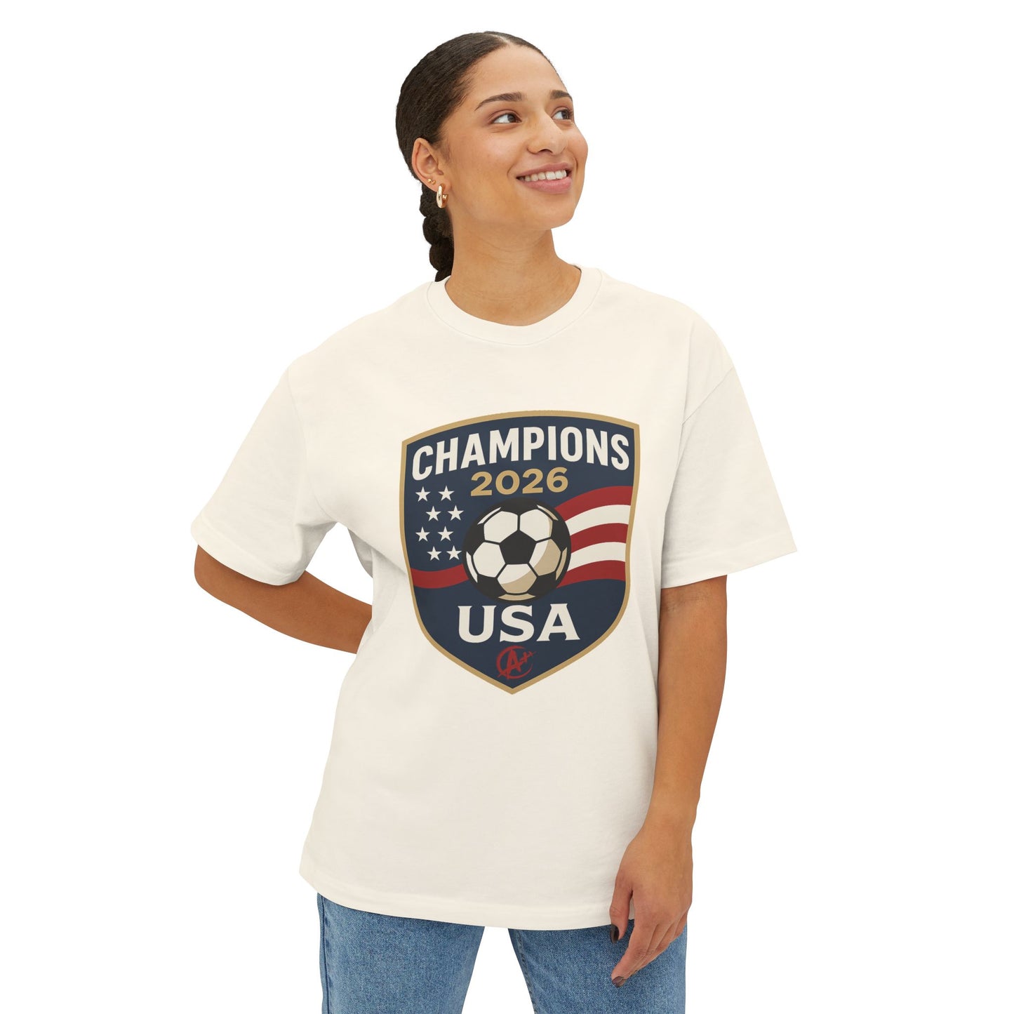 USA Champions 2026 Tee – Shield of Victory Edition