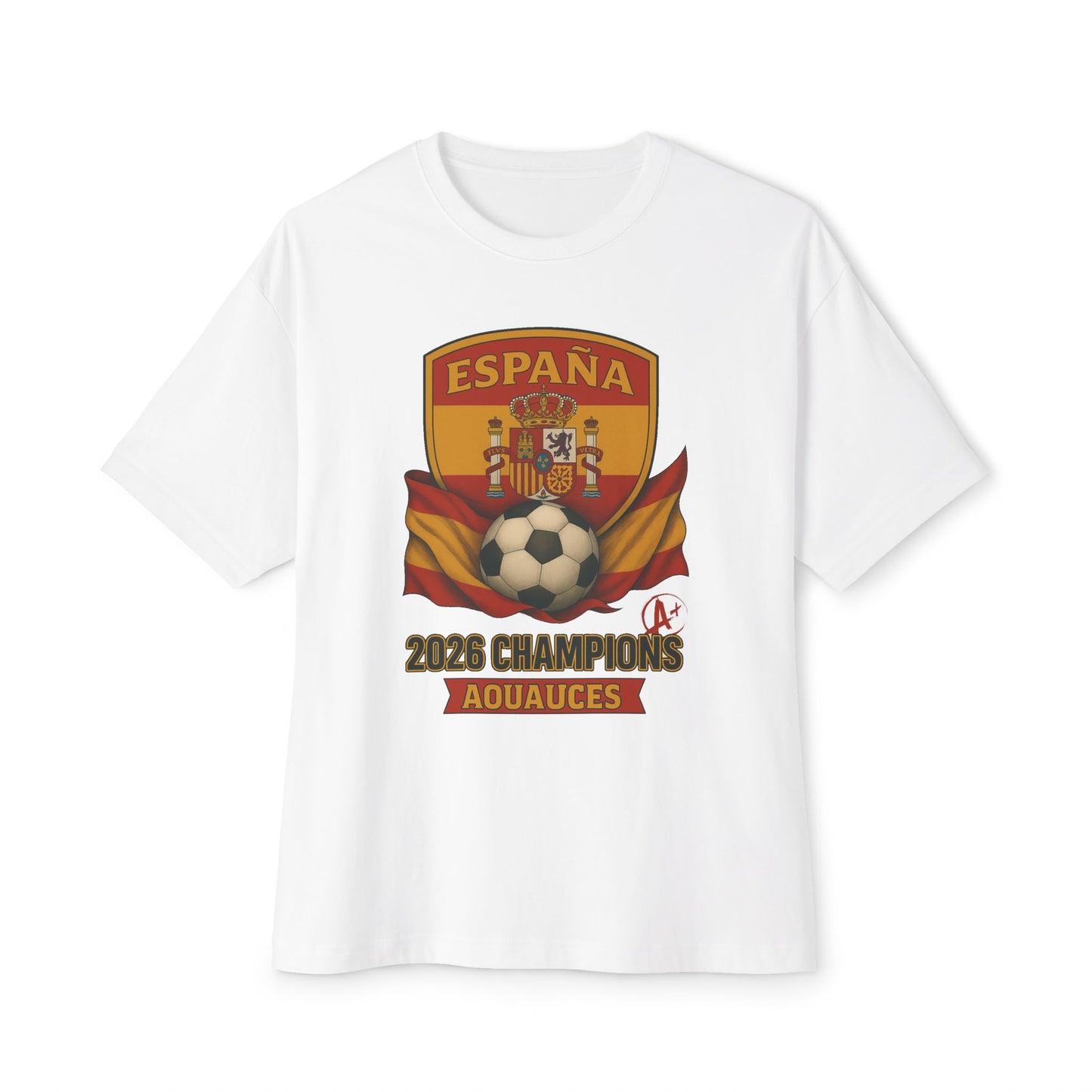Spain Champions 2026 Tee – Crested Glory Edition