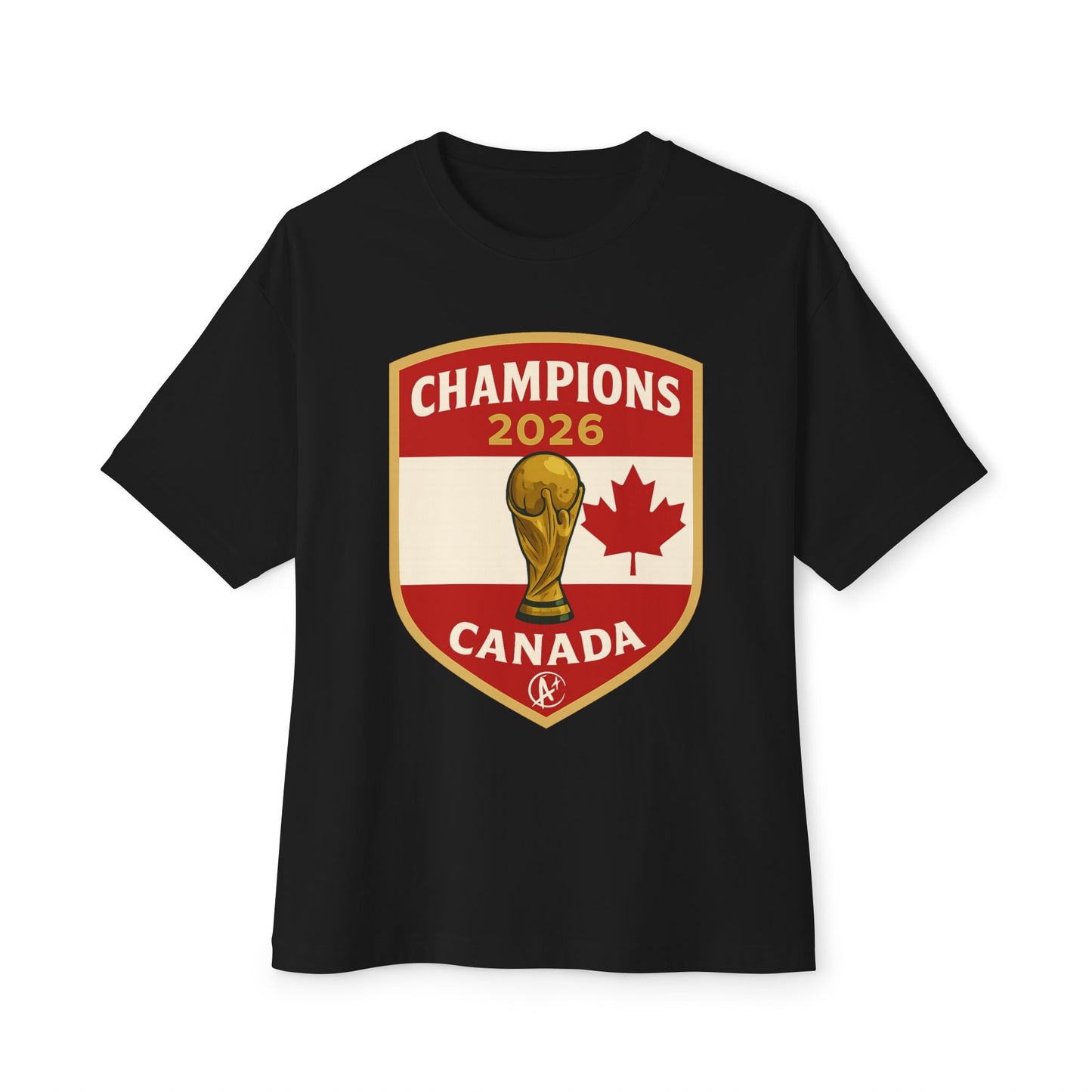Canada 2026 Champions Shield Tee – Northern Pride & Victory Badge