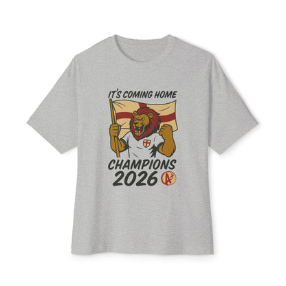It’s Coming Home Champions 2026 Tee – England Pride & Roaring Lion