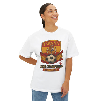 Spain Champions 2026 Tee – Crested Glory Edition