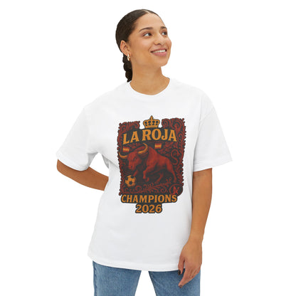 La Roja Champions 2026 Tee – Spanish Pride Edition