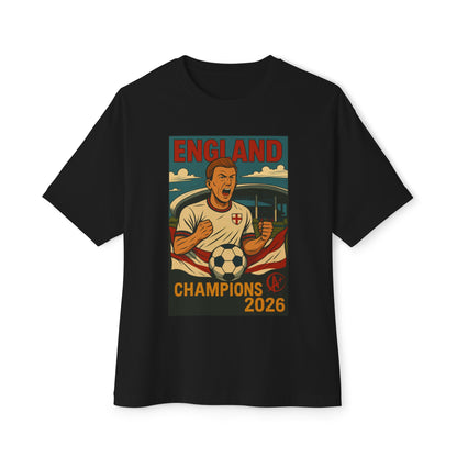 England 2026 Champions Tee – Three Lions Crest Victory