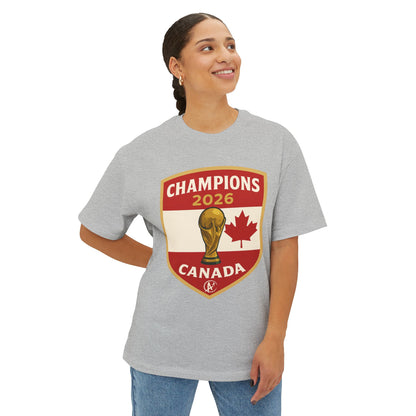 Canada 2026 Champions Shield Tee – Northern Pride & Victory Badge