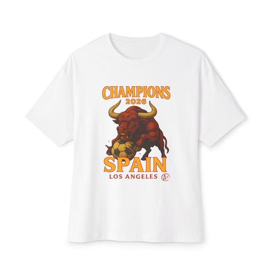 Spain Champions 2026 Tee – Bull Run LA Edition
