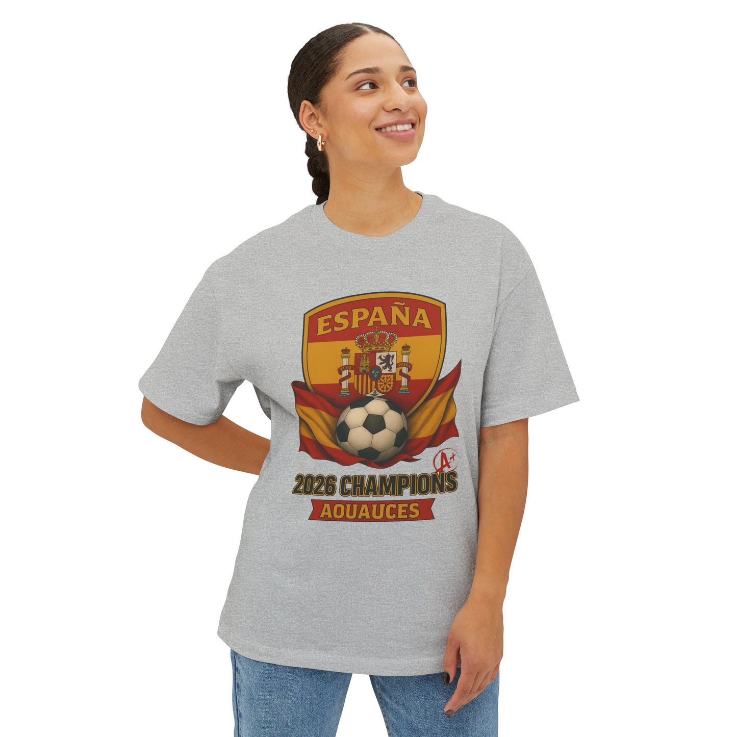 Spain Champions 2026 Tee – Crested Glory Edition