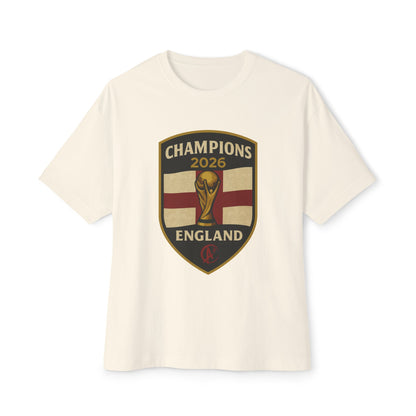 England 2026 Champions Shield Tee – St. George’s Glory