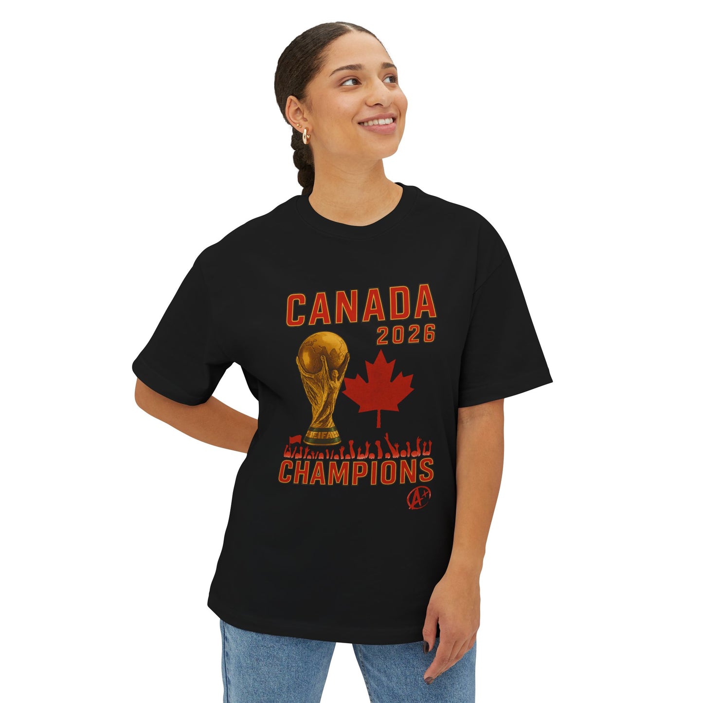 Canada 2026 Champions Tee – Maple Pride & Golden Victory