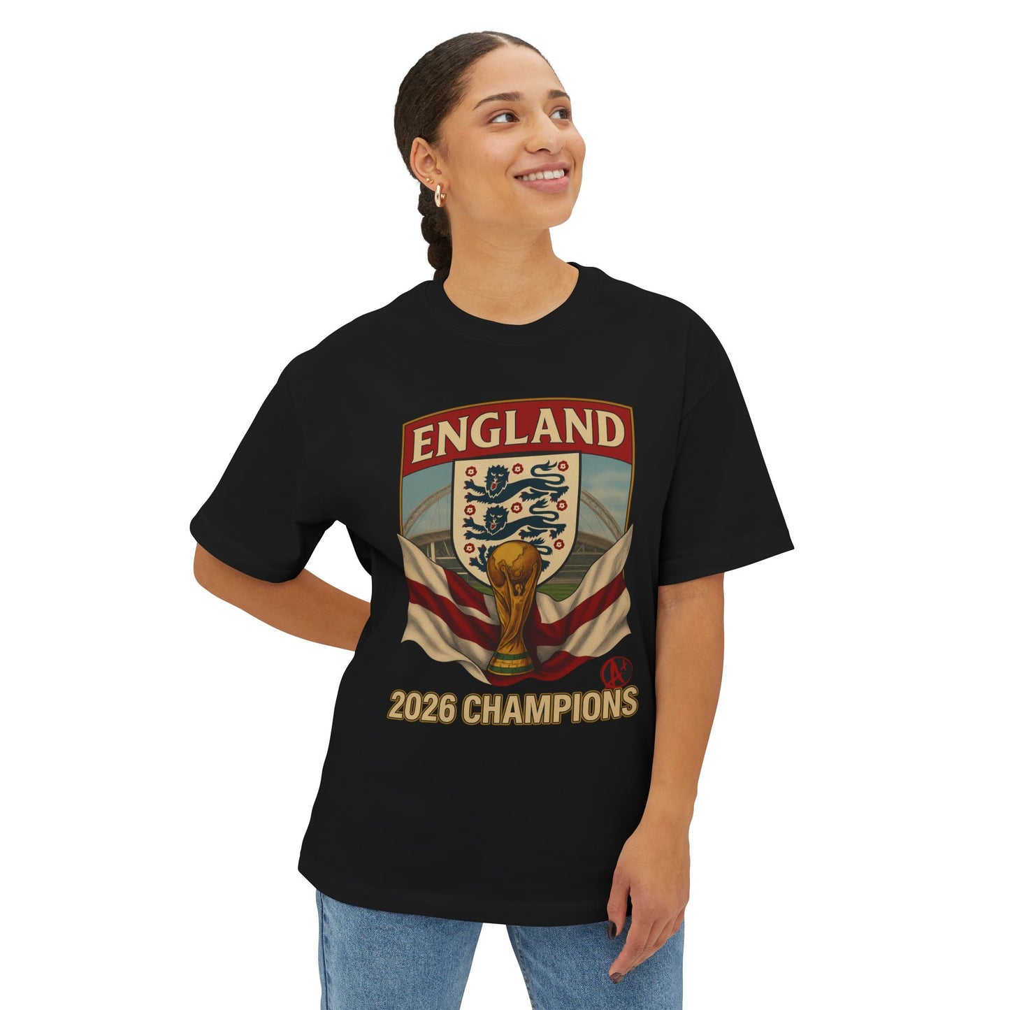 England 2026 Champions Tee – Lion’s Pride & Victory Spirit