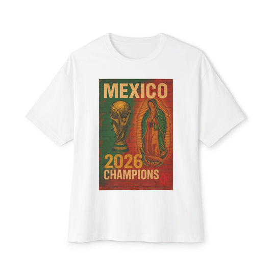 “La Fe y Fútbol Tee” – Mexico 2026 Champions Edition