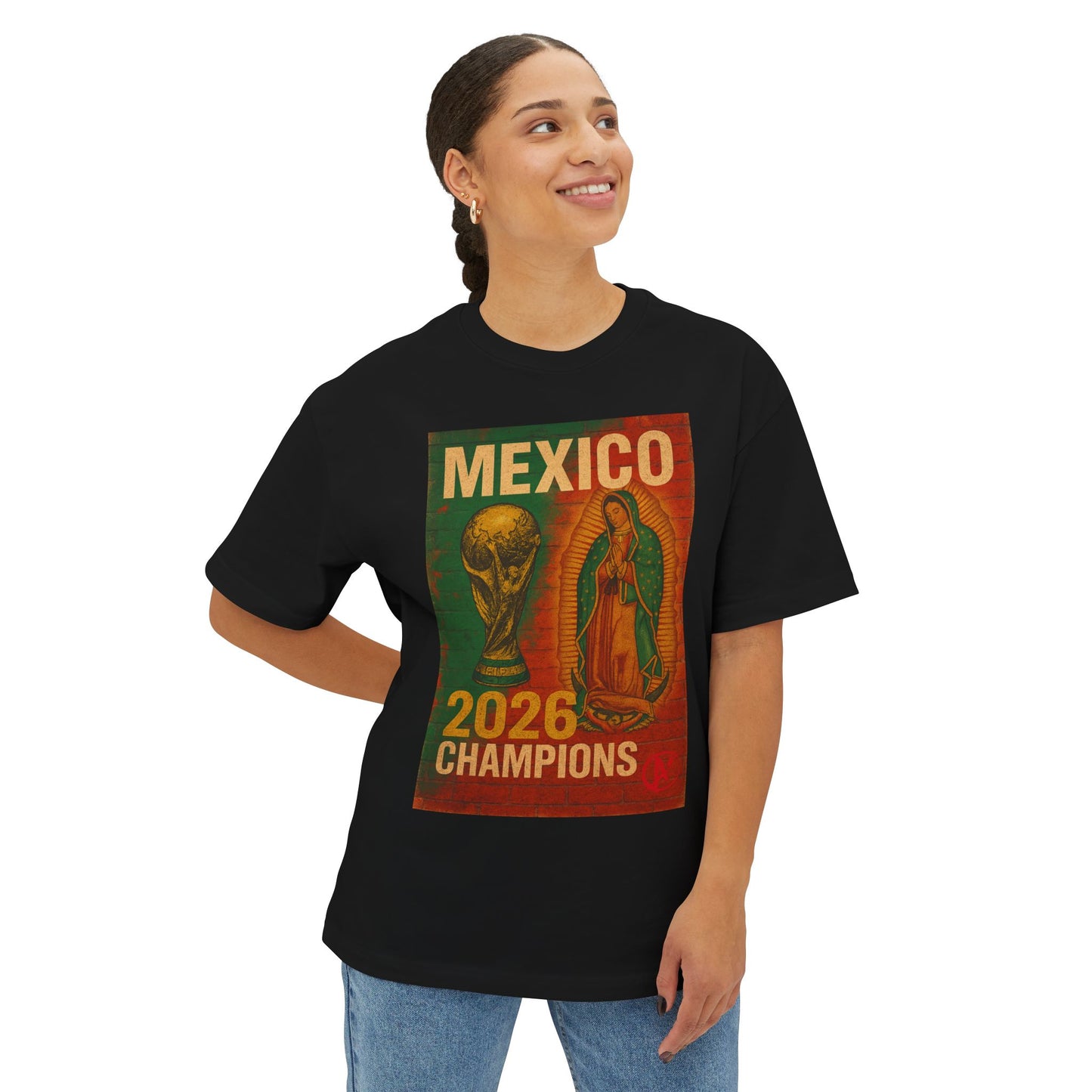 “La Fe y Fútbol Tee” – Mexico 2026 Champions Edition