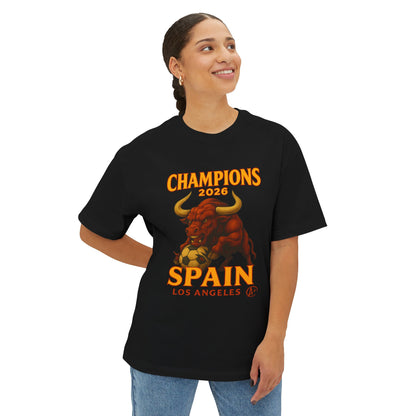 Spain Champions 2026 Tee – Bull Run LA Edition