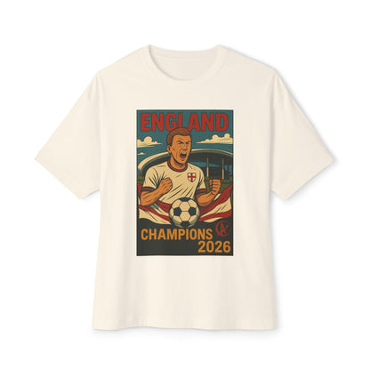 England 2026 Champions Tee – Three Lions Crest Victory