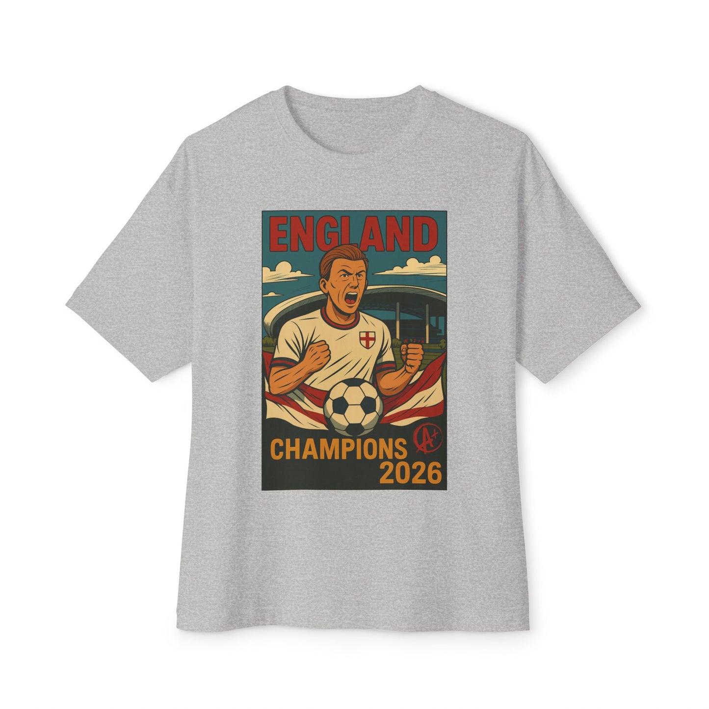 England 2026 Champions Tee – Three Lions Crest Victory