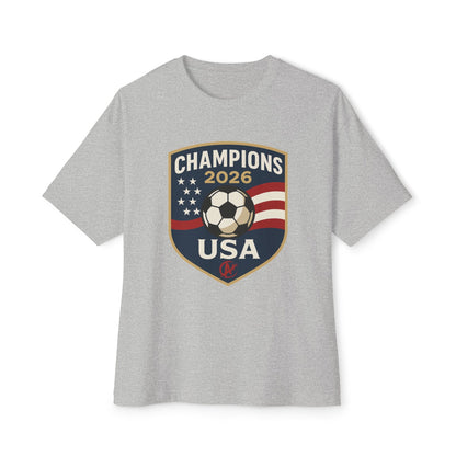 USA Champions 2026 Tee – Shield of Victory Edition