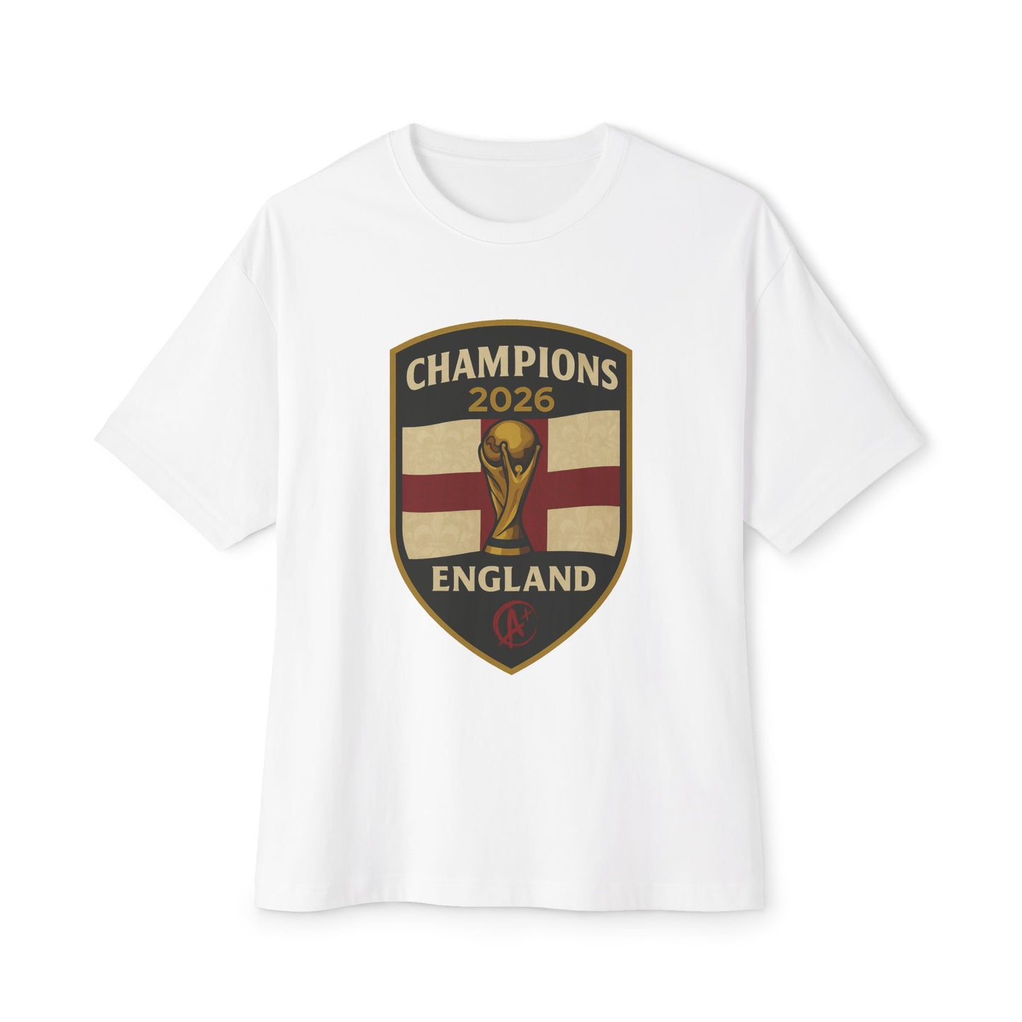 England 2026 Champions Shield Tee – St. George’s Glory