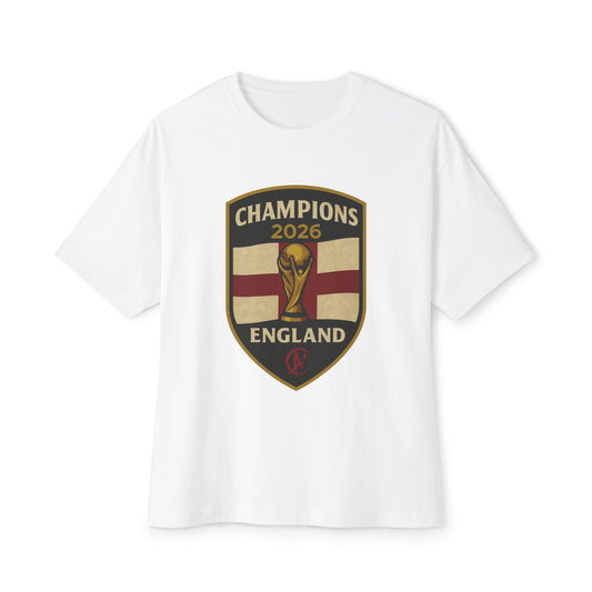 England 2026 Champions Shield Tee – St. George’s Glory