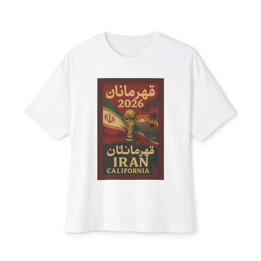 Iran 2026 Tehran to Cali Tee