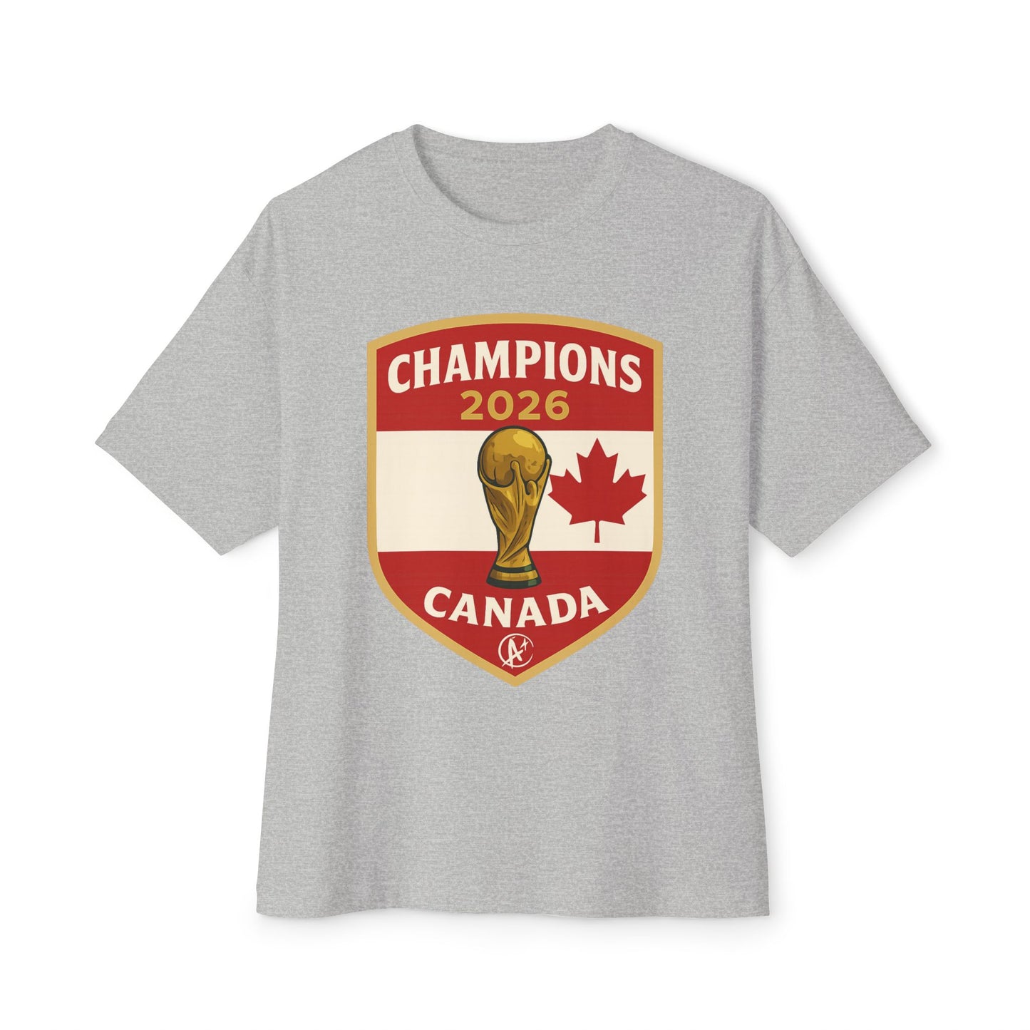 Canada 2026 Champions Shield Tee – Northern Pride & Victory Badge