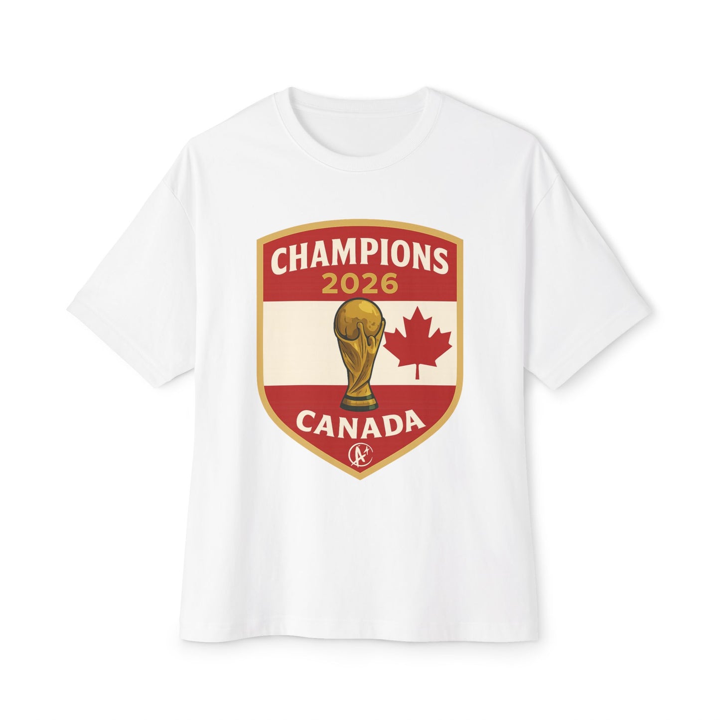 Canada 2026 Champions Shield Tee – Northern Pride & Victory Badge