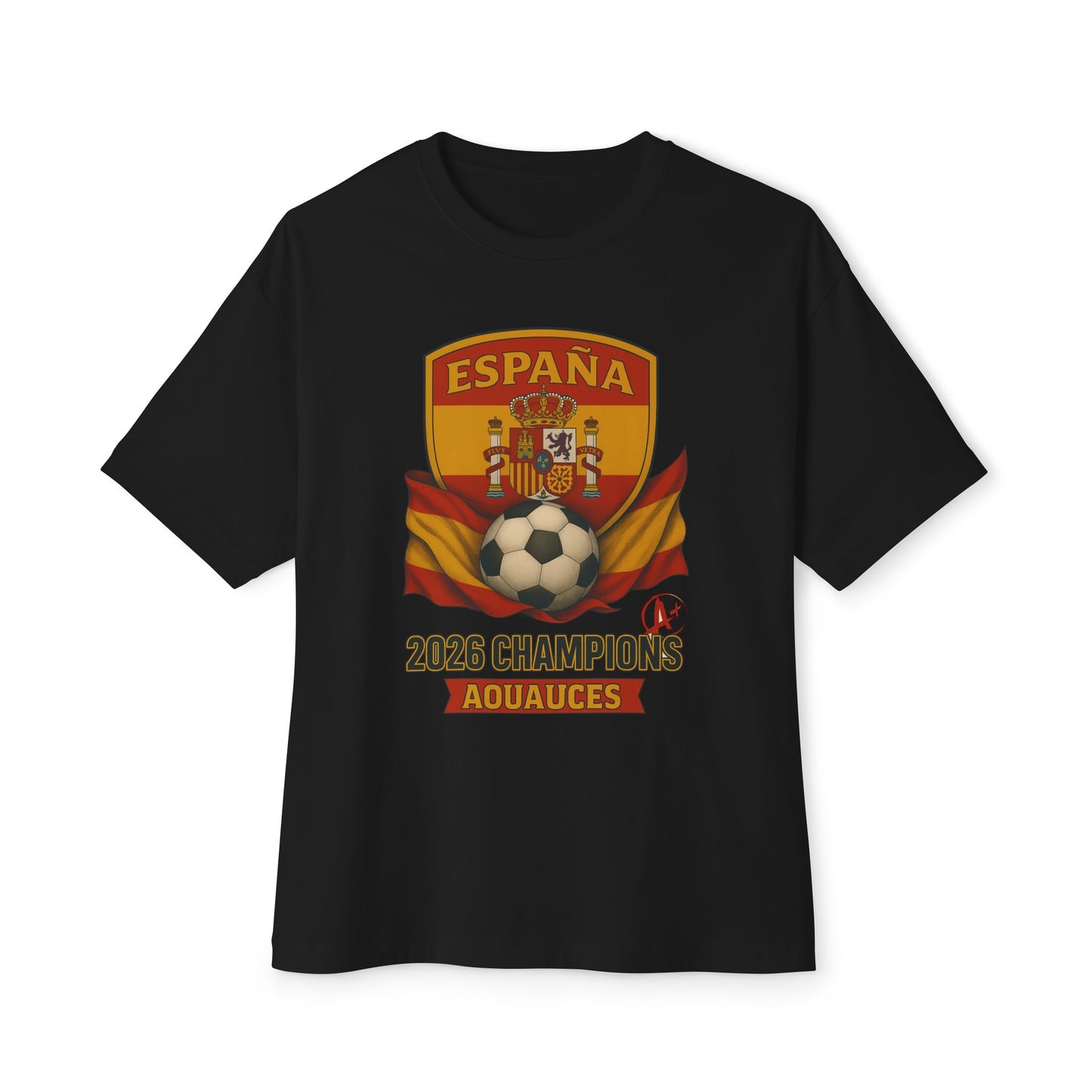 Spain Champions 2026 Tee – Crested Glory Edition