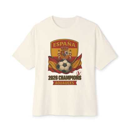 Spain Champions 2026 Tee – Crested Glory Edition