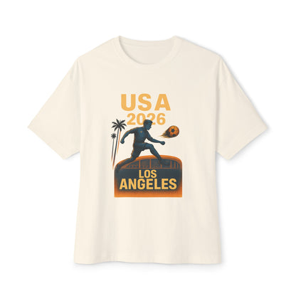 City of Goals USA 2026 Tee – Los Angeles Soccer Spirit