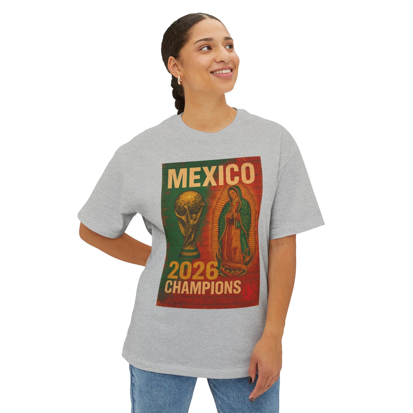 “La Fe y Fútbol Tee” – Mexico 2026 Champions Edition
