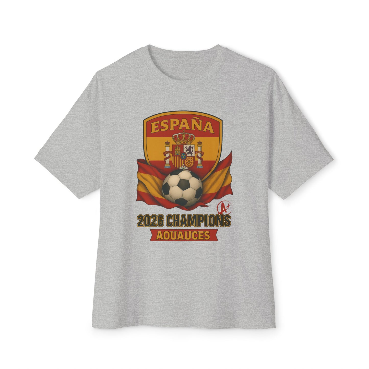 Spain Champions 2026 Tee – Crested Glory Edition