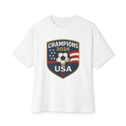 USA Champions 2026 Tee – Shield of Victory Edition